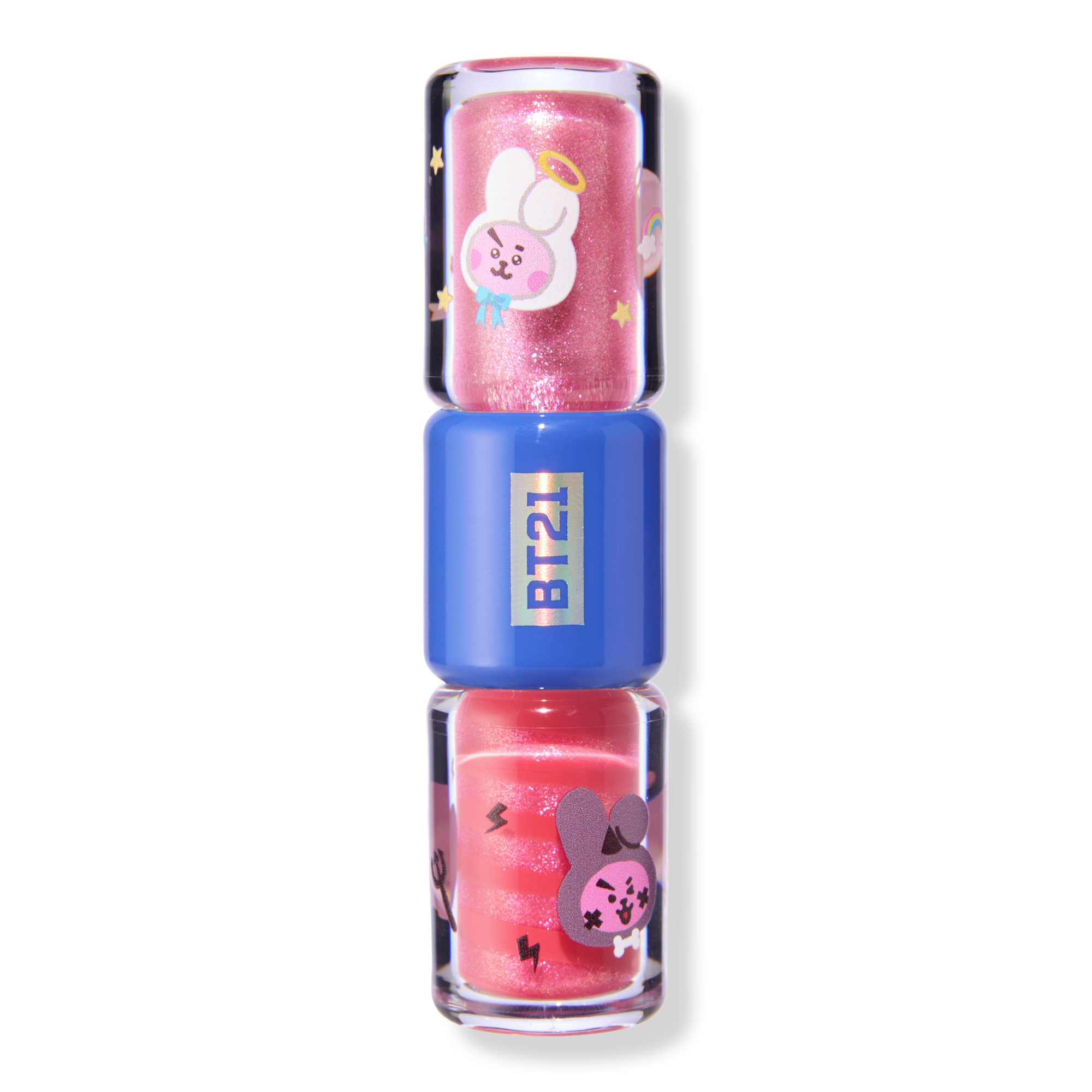 ColourPop ColourPop X BT21 Sparkle + Swirl Lip Gloss Duo Royal N' Tough #1