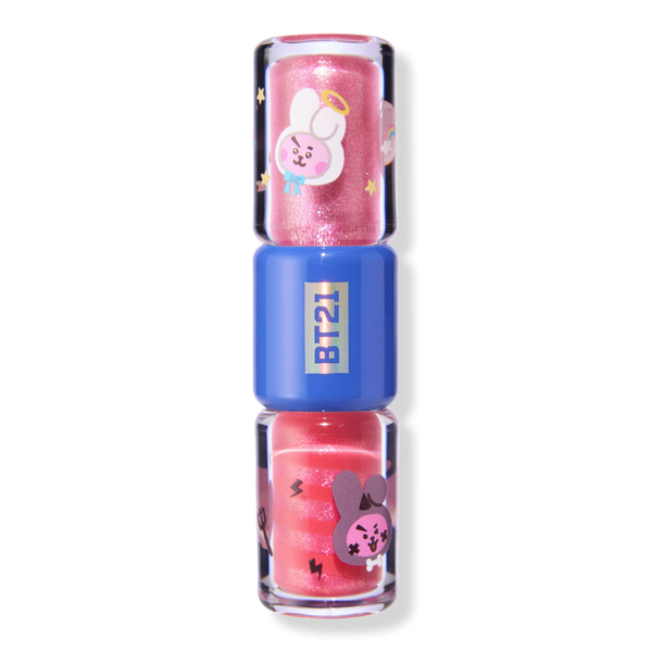 ColourPop ColourPop X BT21 Sparkle + Swirl Lip Gloss Duo Royal N' Tough #1