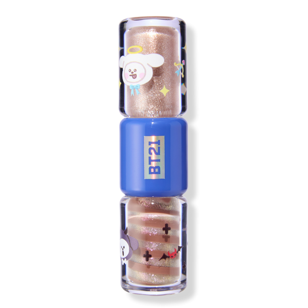 ColourPop ColourPop X BT21 Sparkle + Swirl Lip Gloss Duo Crunchy n' Passionate #1