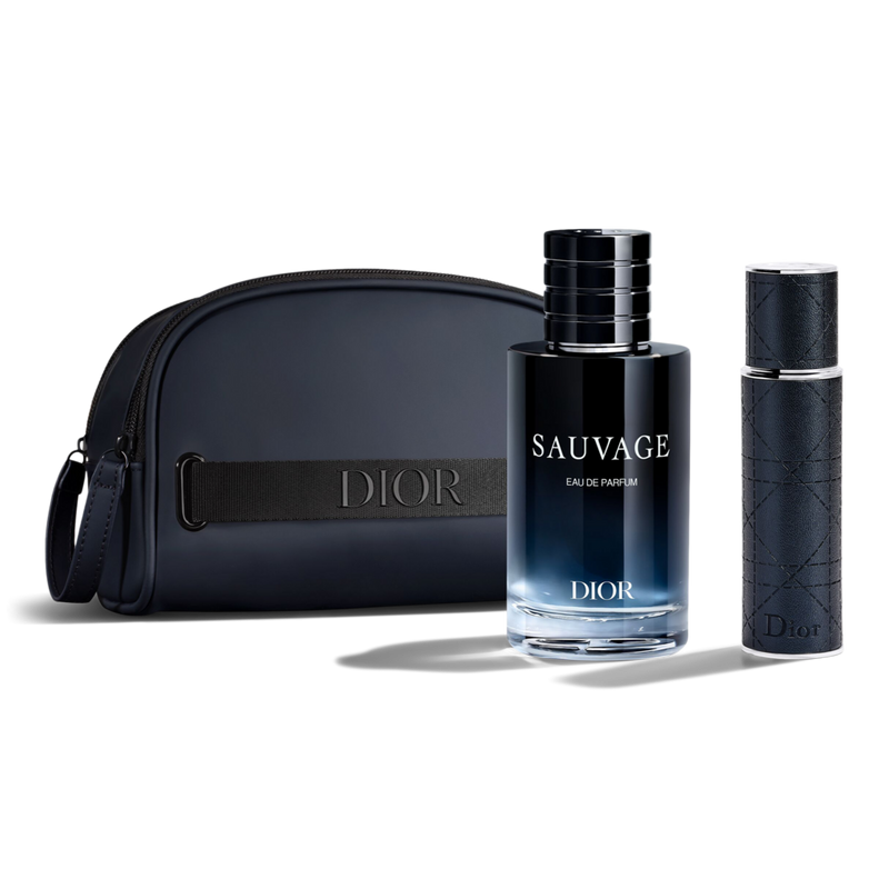 未使用 Dior SAUVAGE ソヴァージュ 2点セット Dior - Sauvage 2-Pc Eau de Parfum and Travel Spray Men's Fragrance