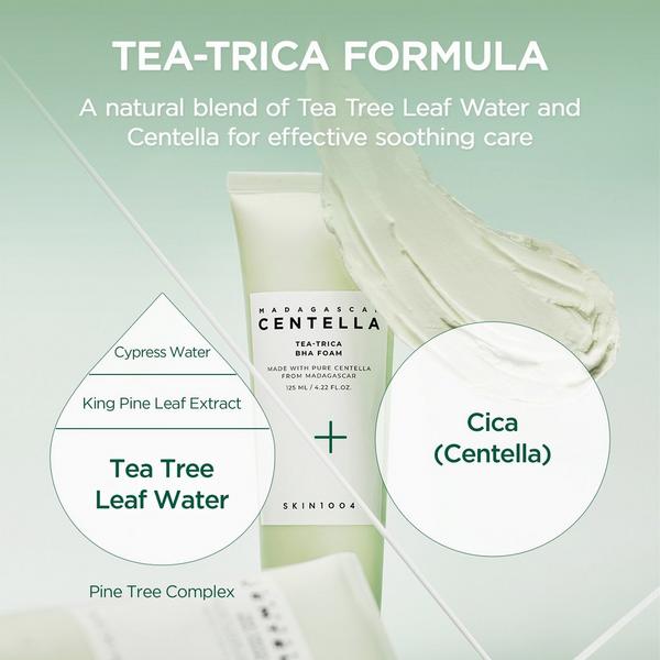 SKIN1004 Madagascar Centella Tea-Trica BHA Foam #4