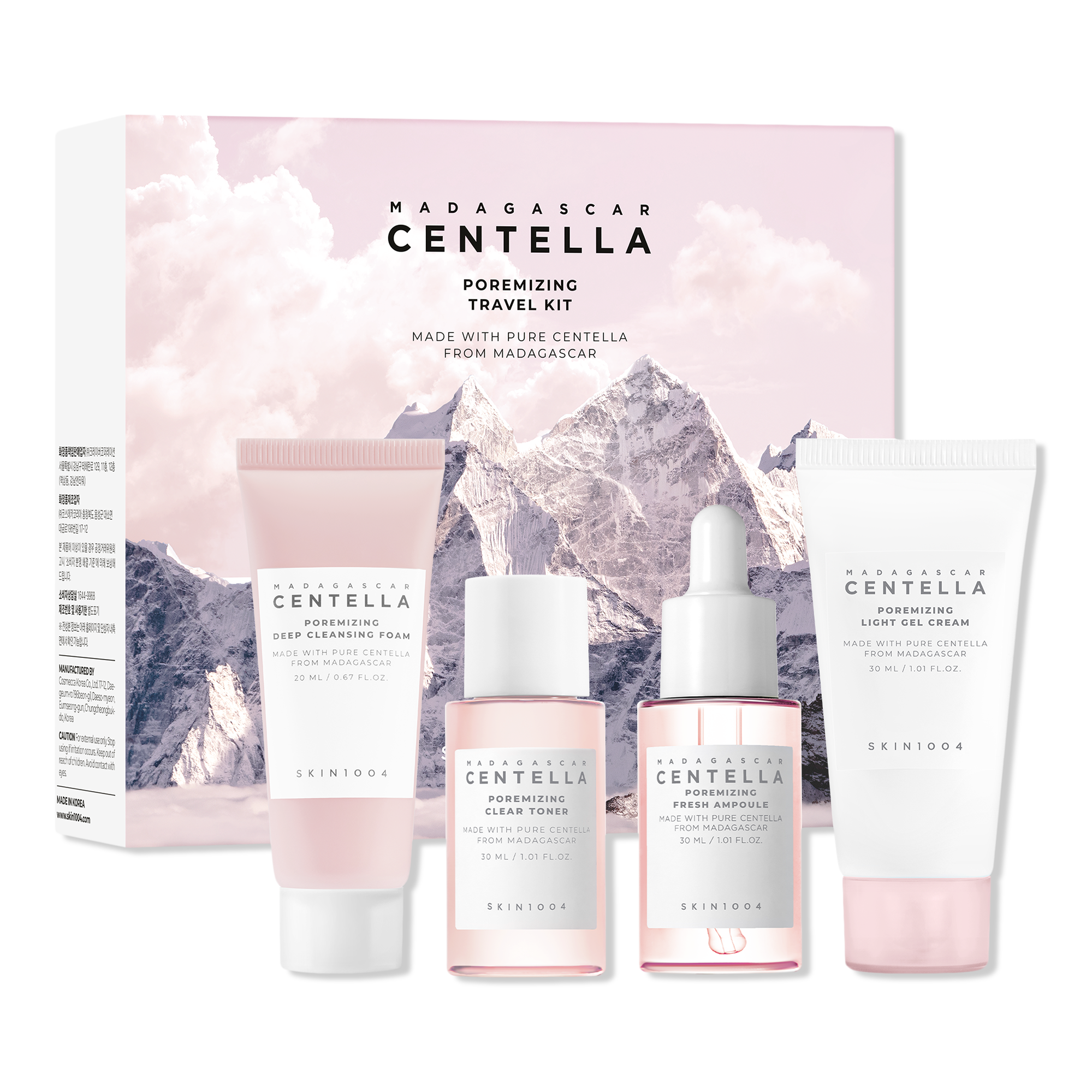 SKIN1004 Madagascar Centella Poremizing Travel Kit #1