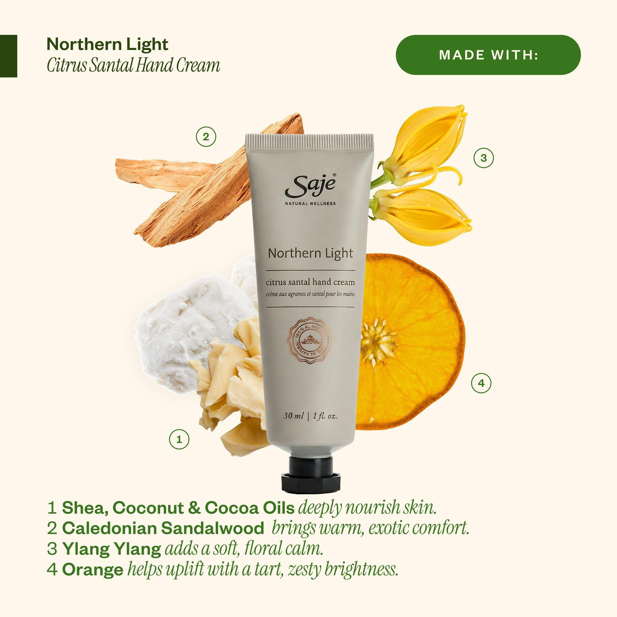 Saje Natural Wellness Hand-Picked Bliss Nourishing Hand Cream Trio — фото 5
