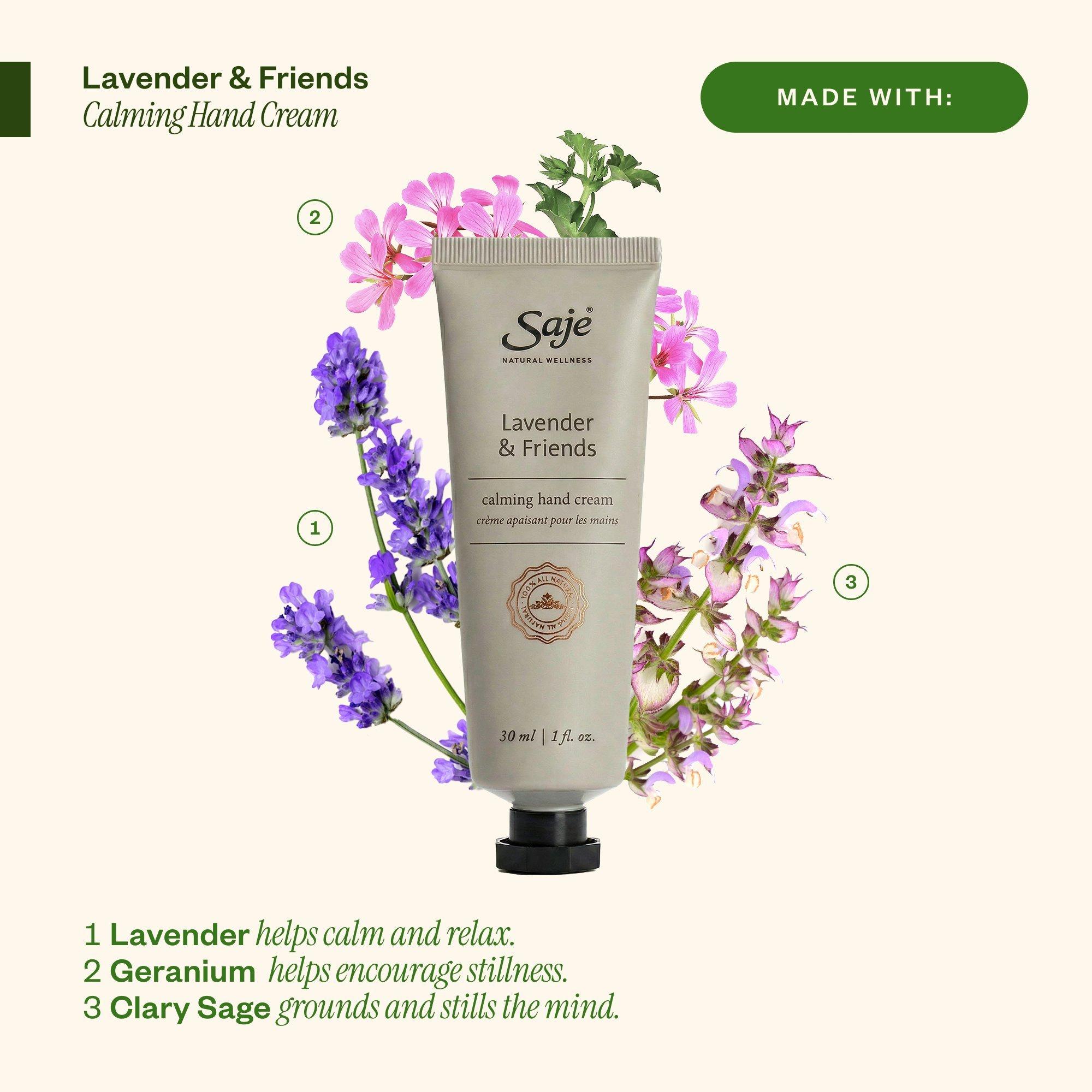 Saje Natural Wellness Hand-Picked Bliss Nourishing Hand Cream Trio — фото 6