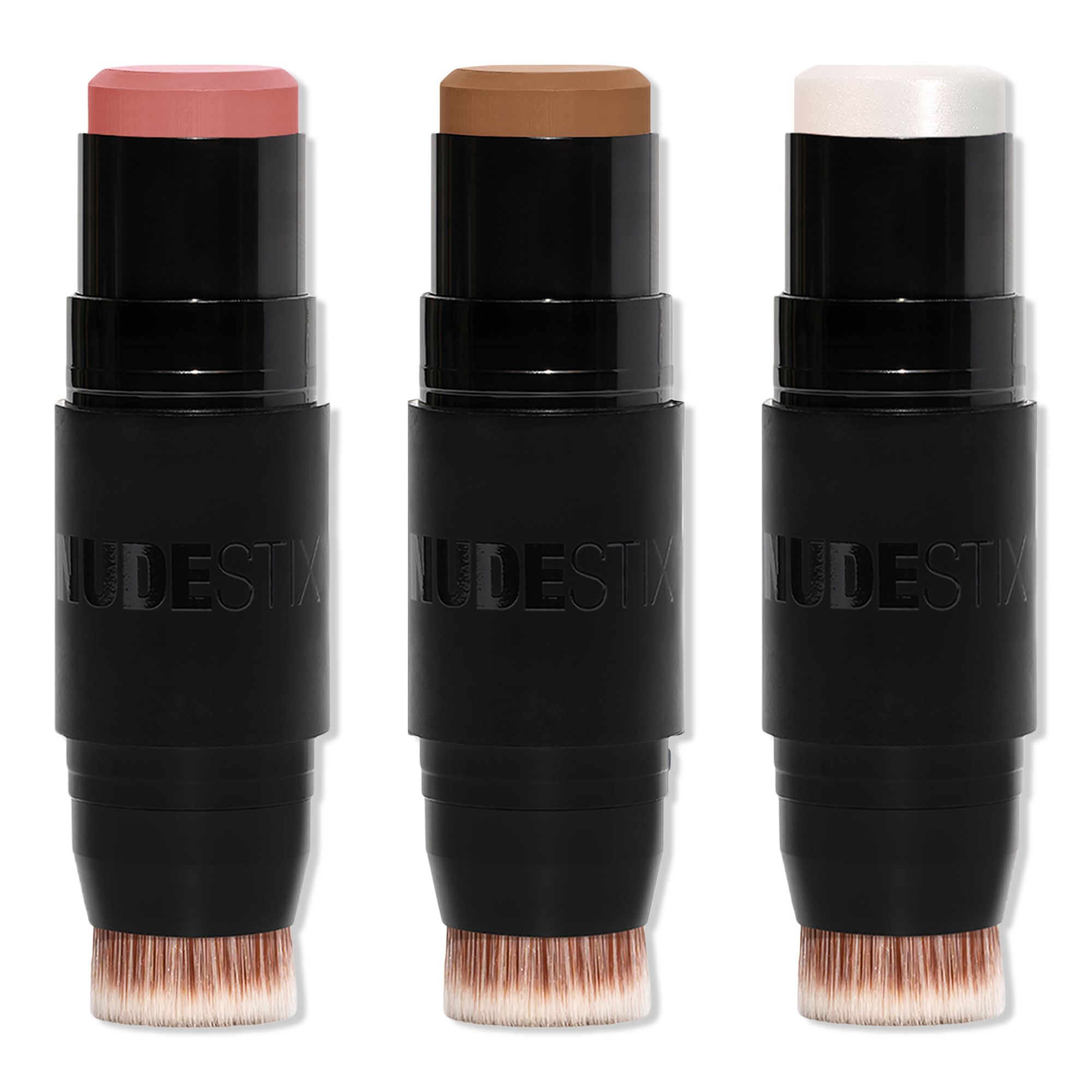 NUDESTIX The Nude Face Set: 3-Step Blush Bronze Glow #1