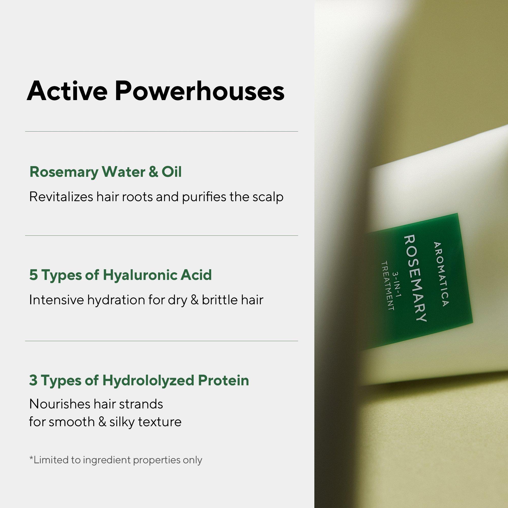 Трёхкомпонентное средство для волос Aromatica Rosemary 3-In-1 — фото 6
