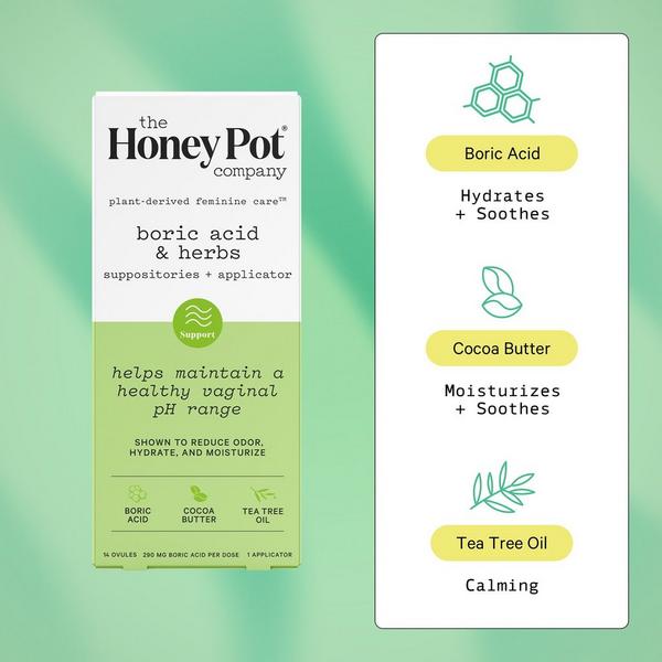 The Honey Pot Company Boric Acid Suppositories #3