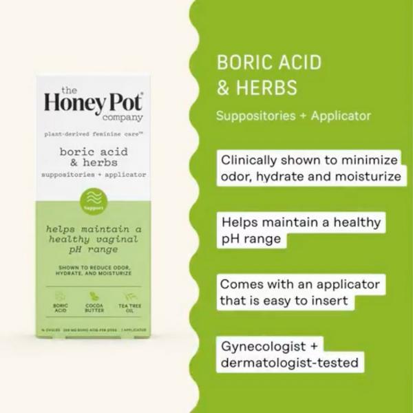 The Honey Pot Company Boric Acid Suppositories #5