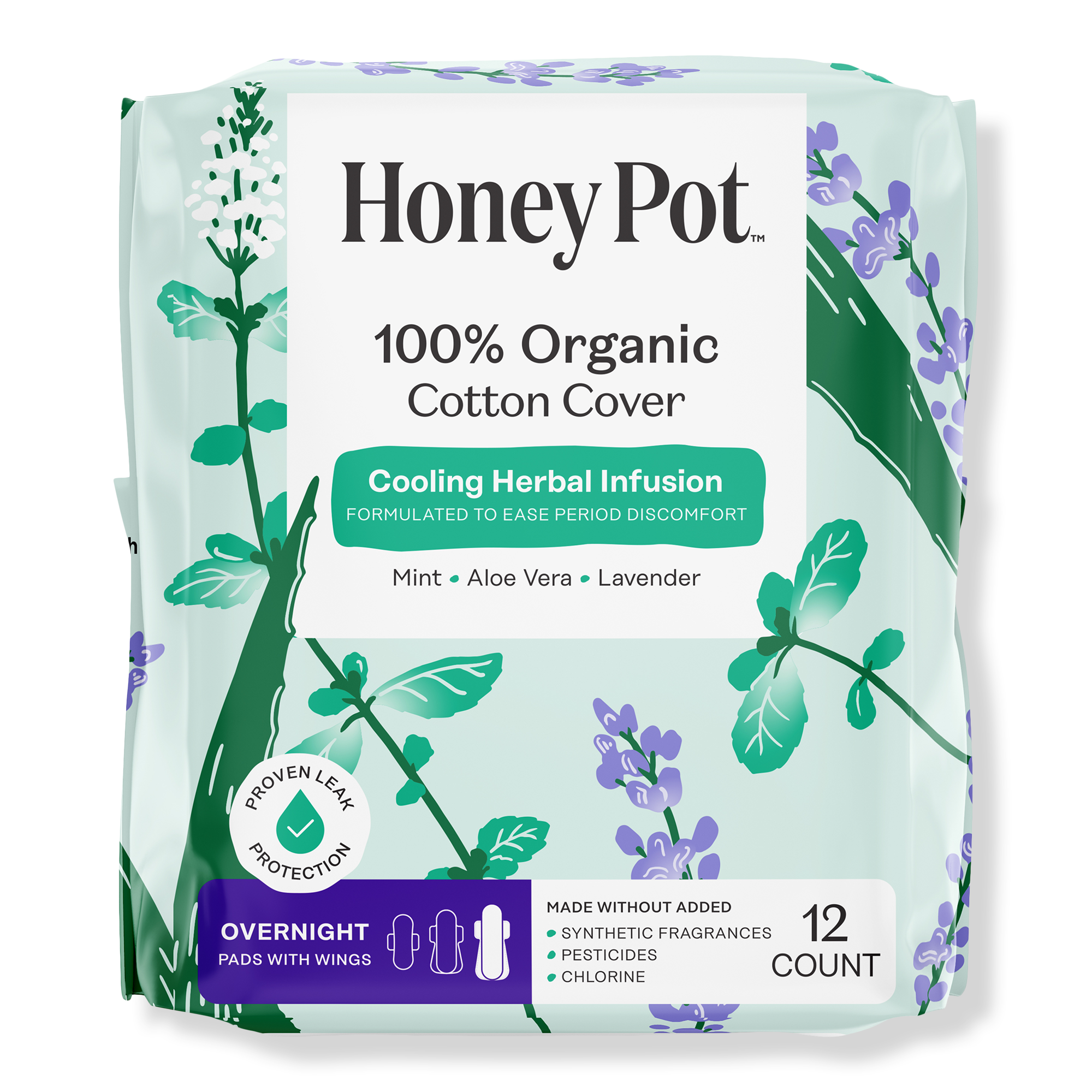 The Honey Pot Company Cooling Overnight Pads #1