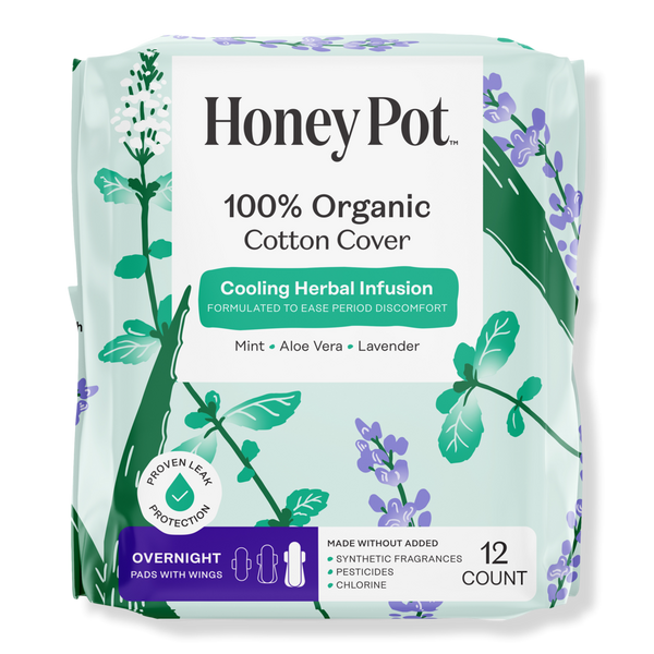 The Honey Pot Company Cooling Overnight Pads #1