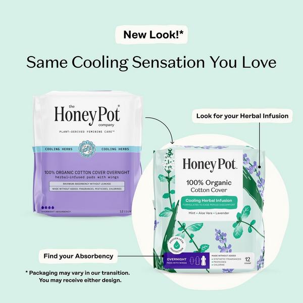 The Honey Pot Company Cooling Overnight Pads #2