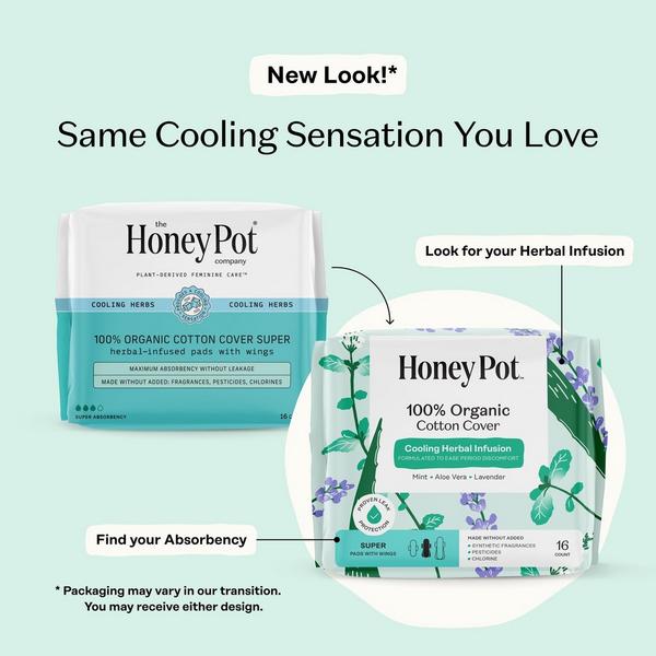 The Honey Pot Company Cooling Herbal Infusion Pads #2