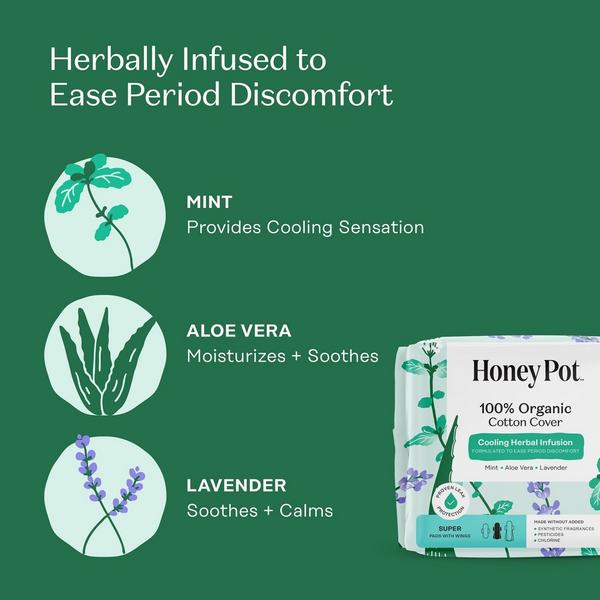 The Honey Pot Company Cooling Herbal Infusion Pads #3