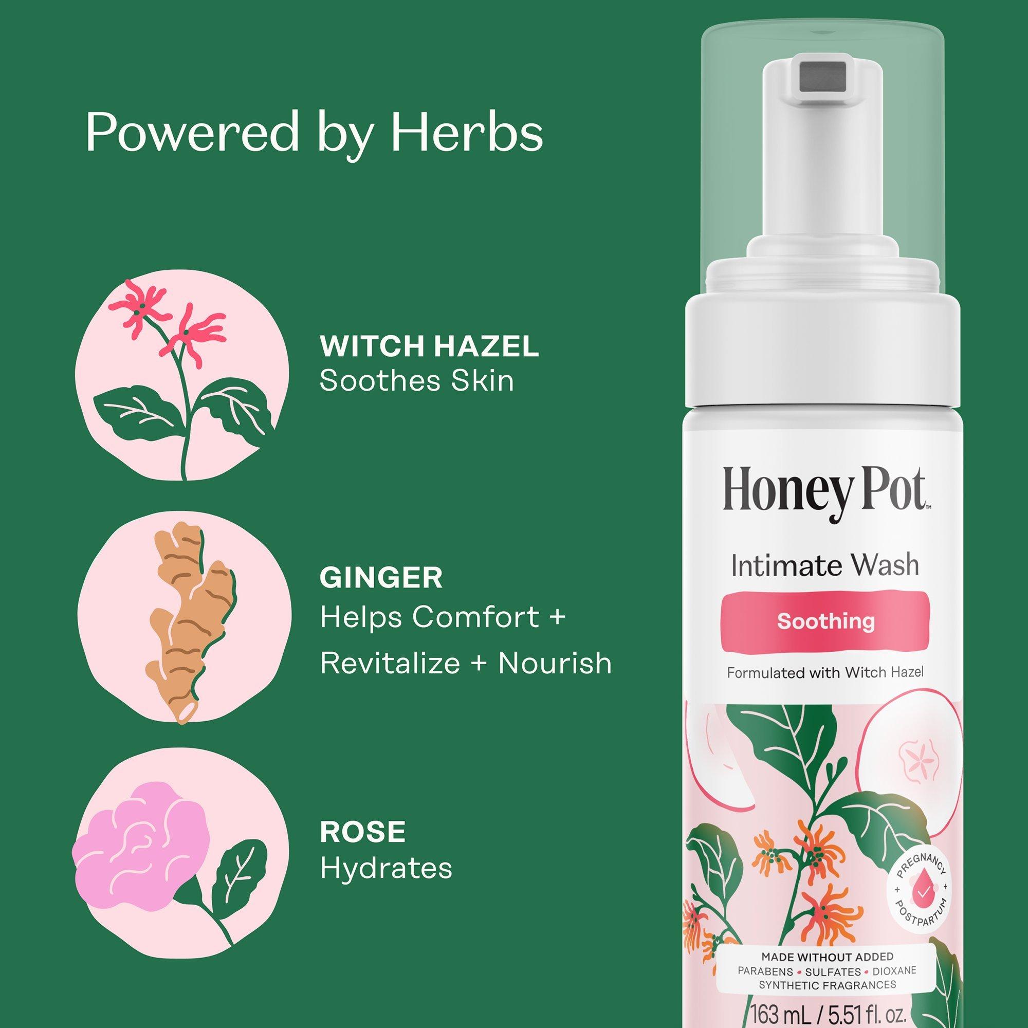 Гель для интимной гигиены Honey Pot с гамамелисом — фото 3