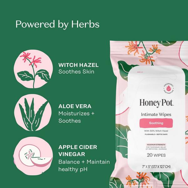 The Honey Pot Company Witch Hazel Wipes #3