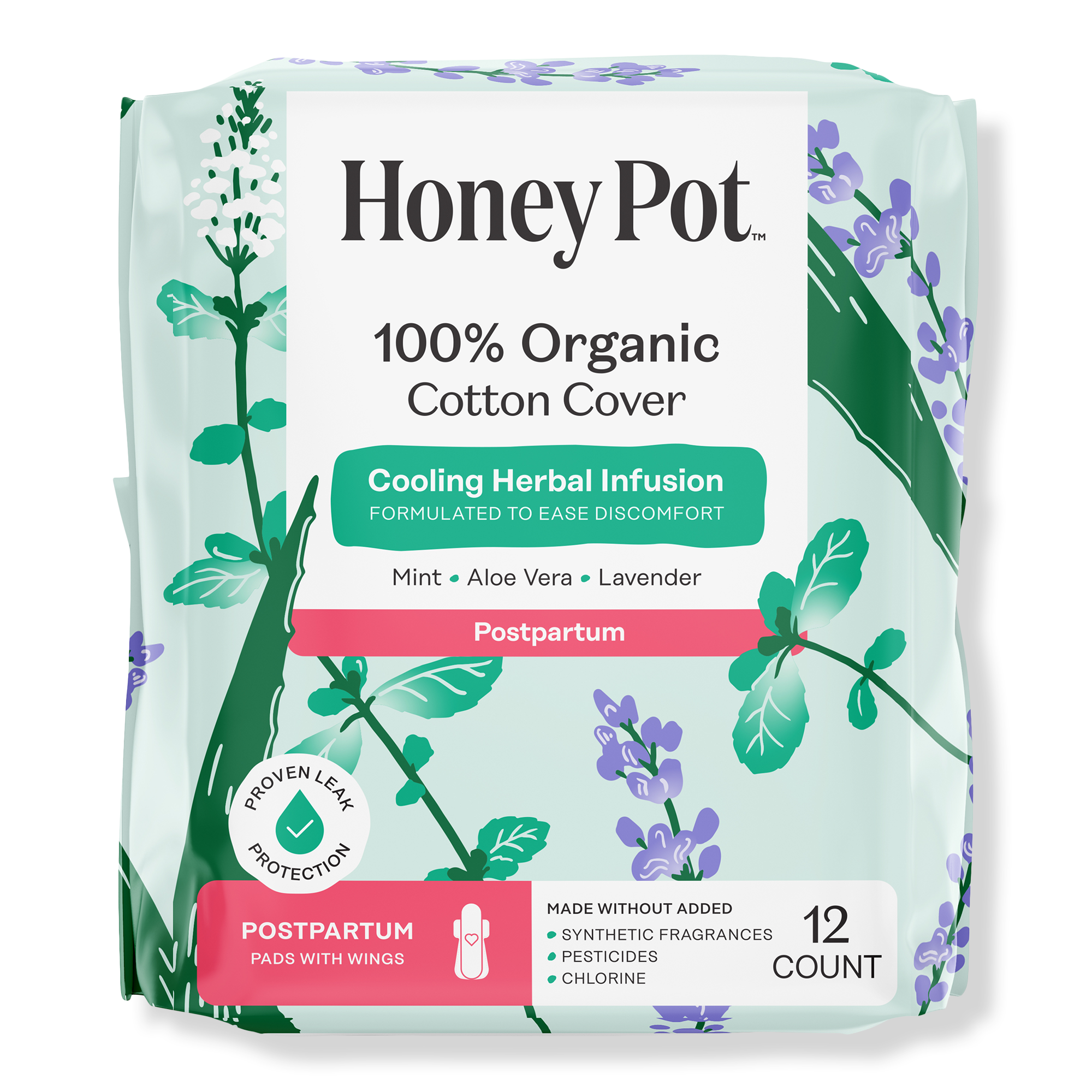 The Honey Pot Company Cooling Postpartum Pads #1