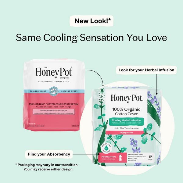 The Honey Pot Company Cooling Postpartum Pads #2