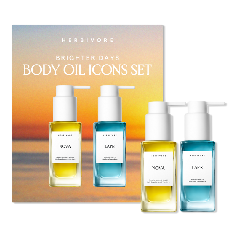 HERBIVORE - BRIGHTER DAYS Body Oil Icons Set | Ulta Beauty