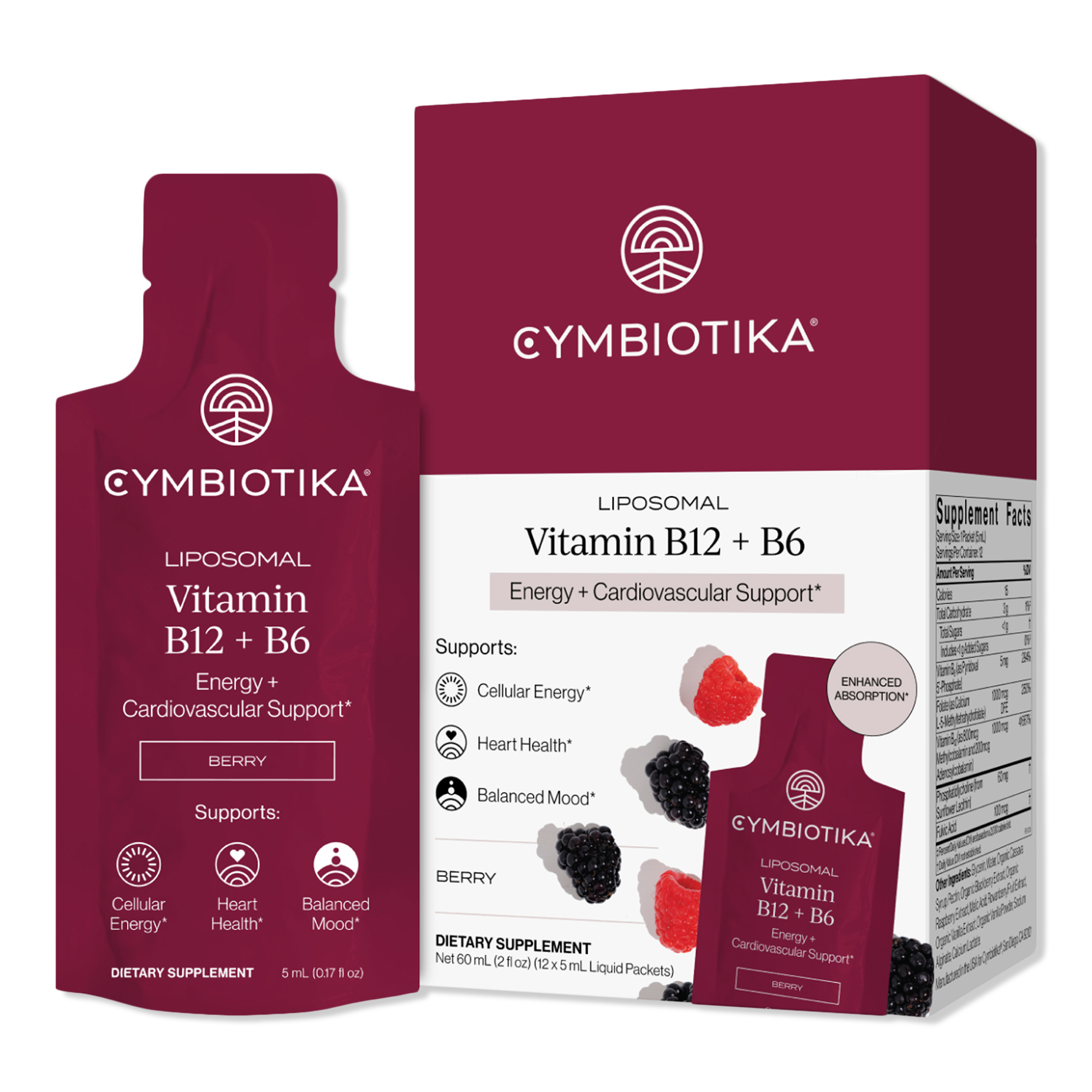 Cymbiotika Liposomal Vitamin B12 + B6 #1