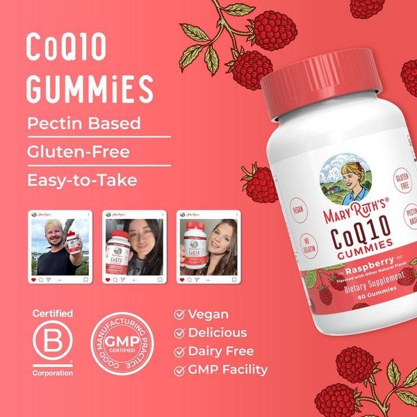 MaryRuth's CoQ10 Gummies Raspberry #2