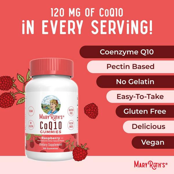MaryRuth's CoQ10 Gummies Raspberry #3