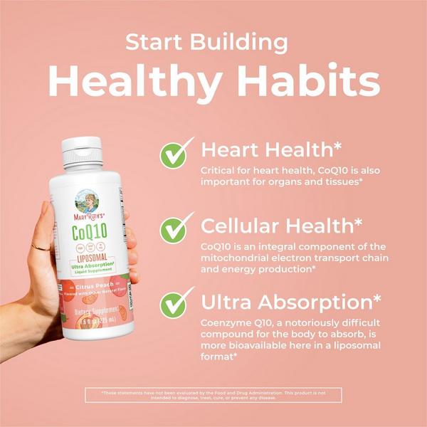 MaryRuth's CoQ10 Liposomal Citrus Peach #4