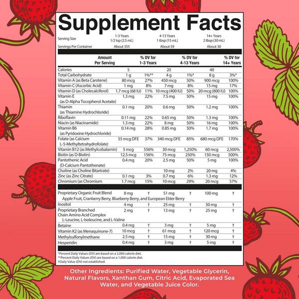 MaryRuth's Liquid Morning Multivitamin Essentials+ Strawberry #5