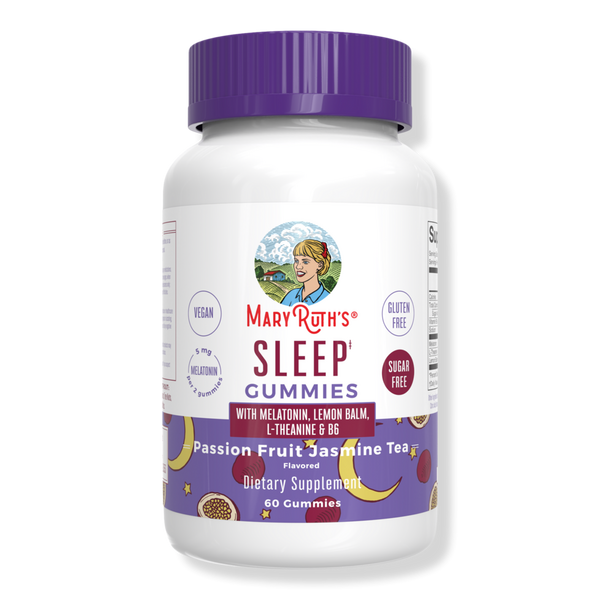 MaryRuth's Adult Sleep Gummies With Melatonin Sugar Free Passionfruit Jasmine Tea #1