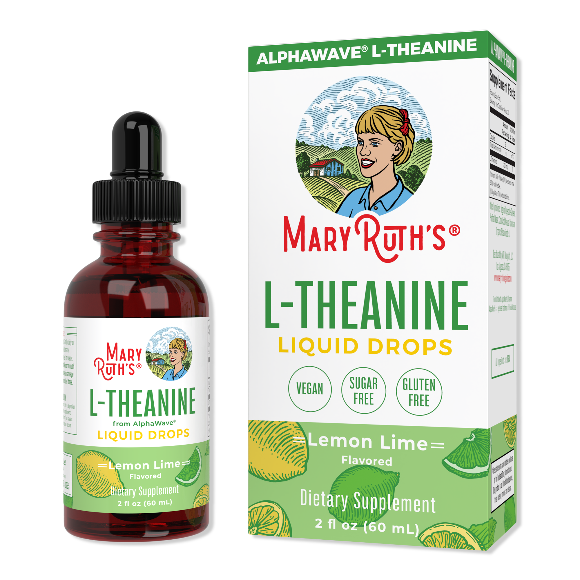 MaryRuth's L-theanine Liquid Drops Lemon Lime #1