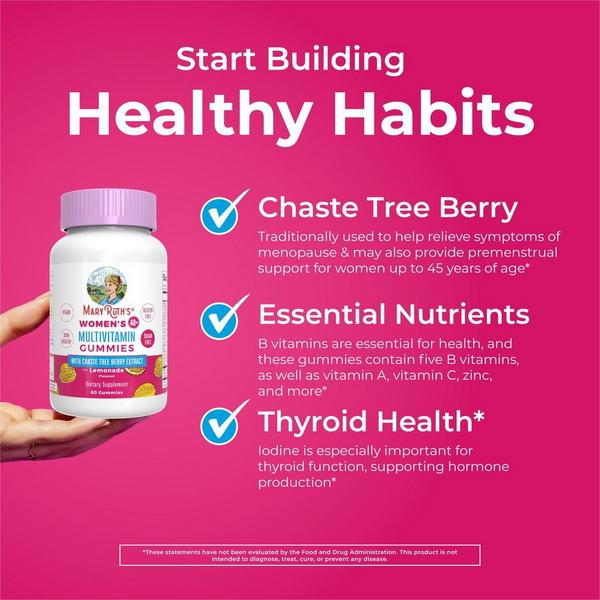 MaryRuth's Womens 40+ Multivitamin Gummies Lemonade #4