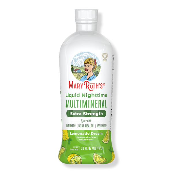 MaryRuth's Liquid Nighttime Multimineral Extra Strength Lemonade #1