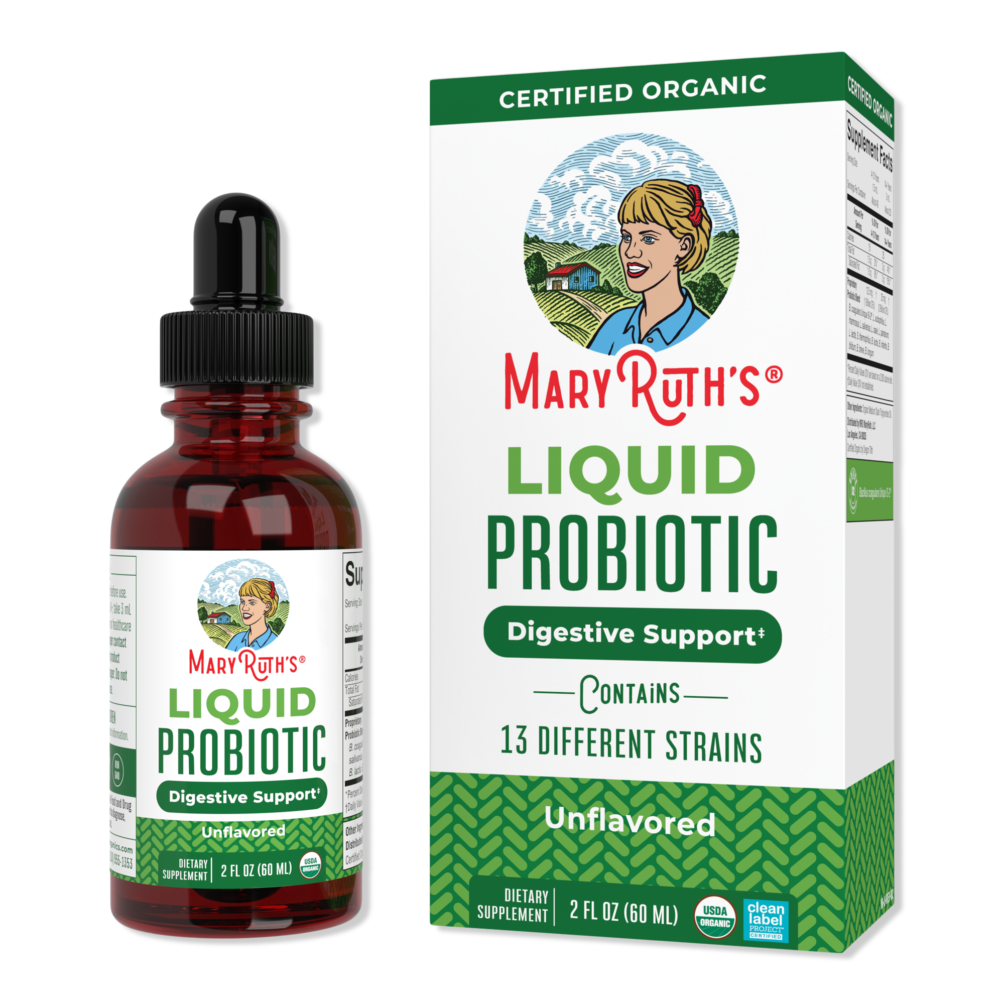 MaryRuth's Organic Liquid Probiotic Unflavored #1