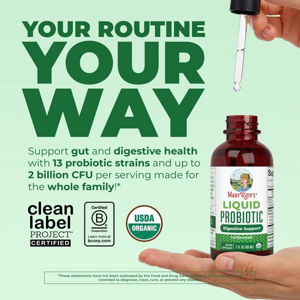 MaryRuth's Organic Liquid Probiotic Unflavored #2