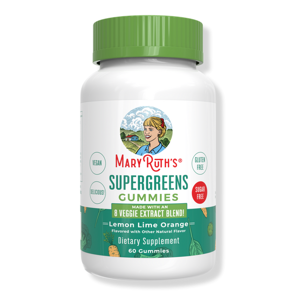 MaryRuth's Super Greens Gummies Lemon Lime Orange #1