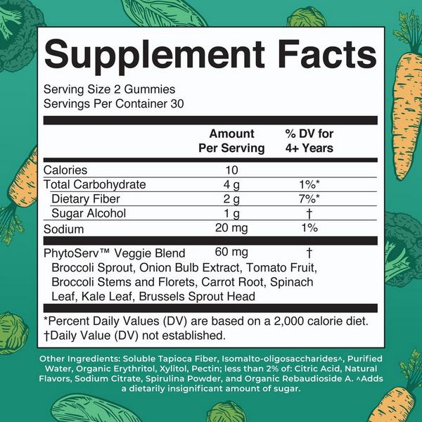 MaryRuth's Super Greens Gummies Lemon Lime Orange #7