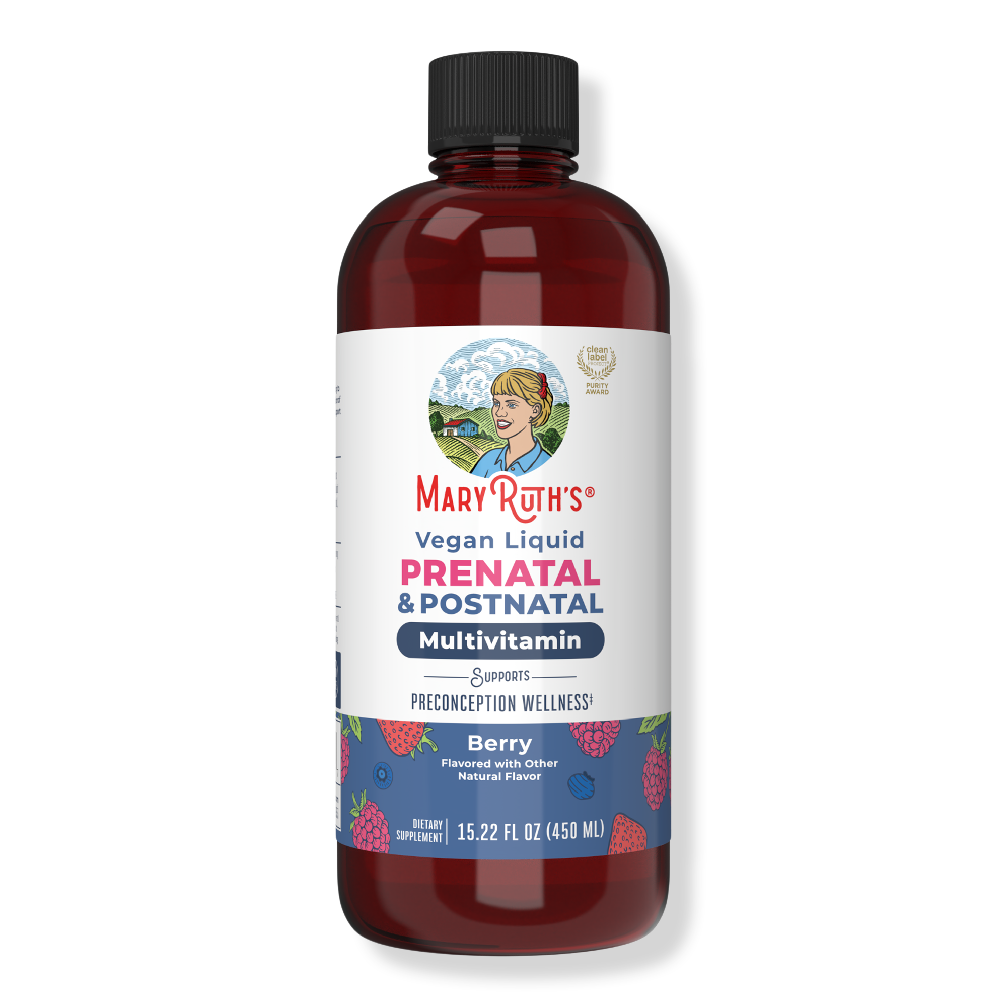 MaryRuth's Prenatal & Postnatal Liquid Multivitamin Liquid Berry #1