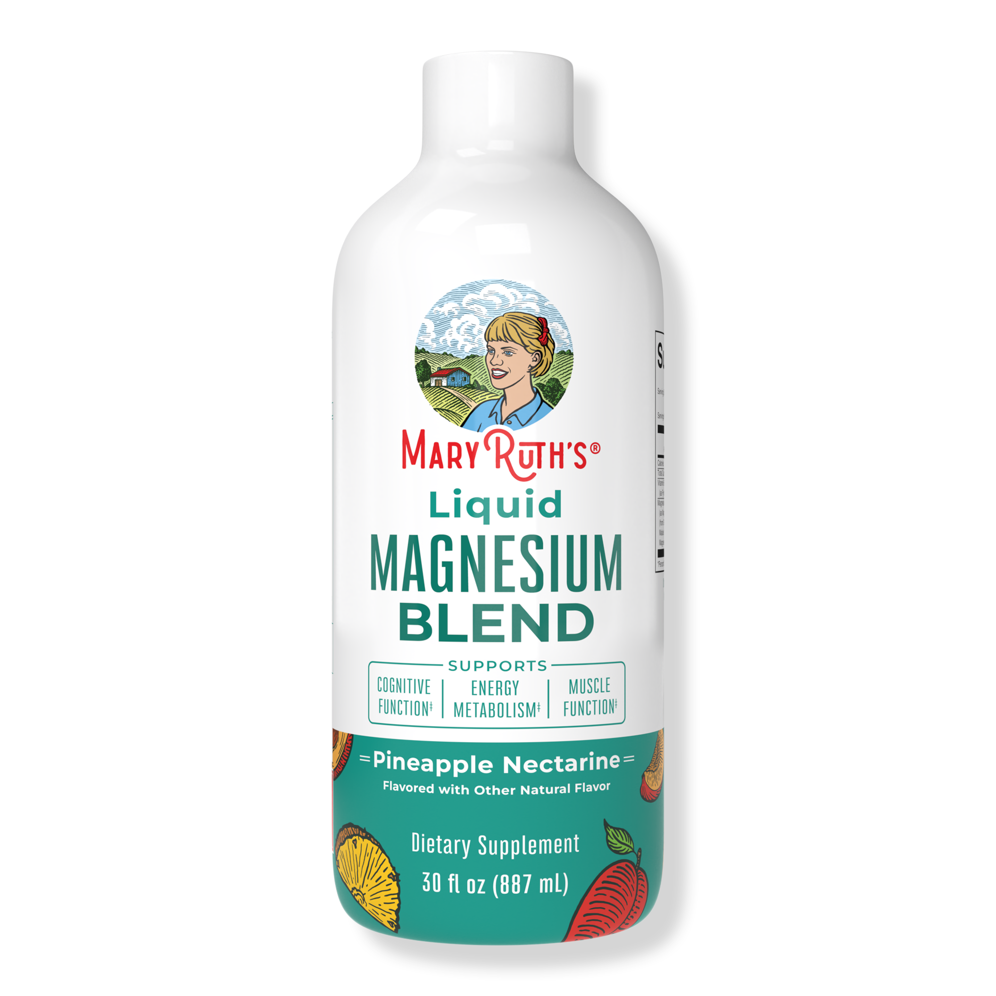 MaryRuth's Magnesium Liquid Pineapple Nectarine #1