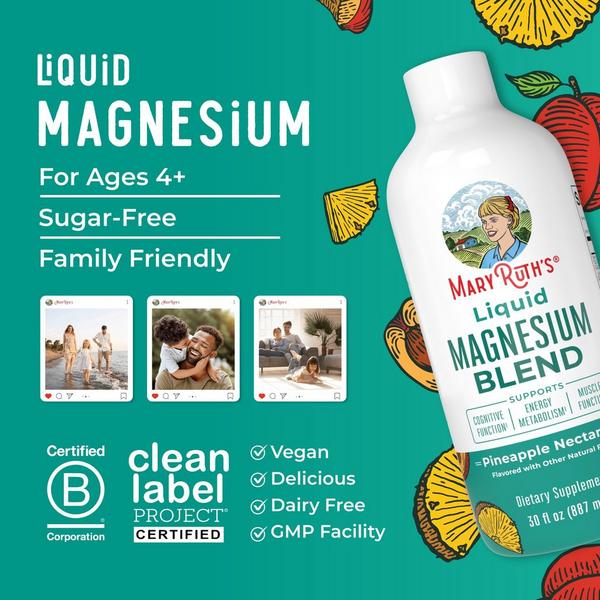 MaryRuth's Magnesium Liquid Pineapple Nectarine #3