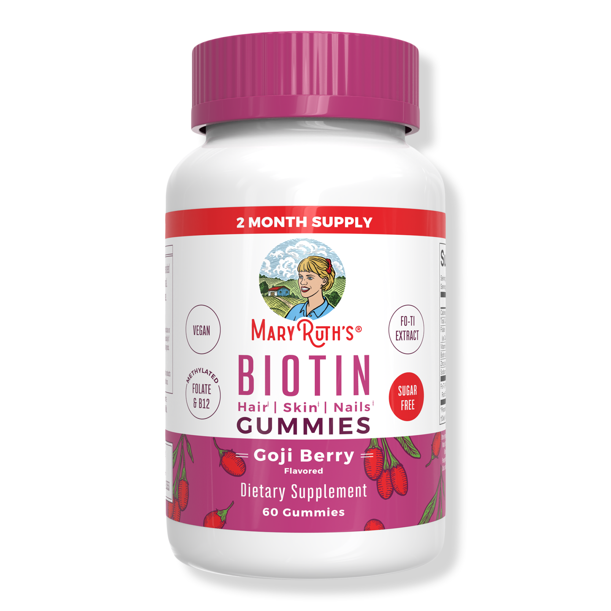 MaryRuth's Biotin Gummies Goji Berry #1