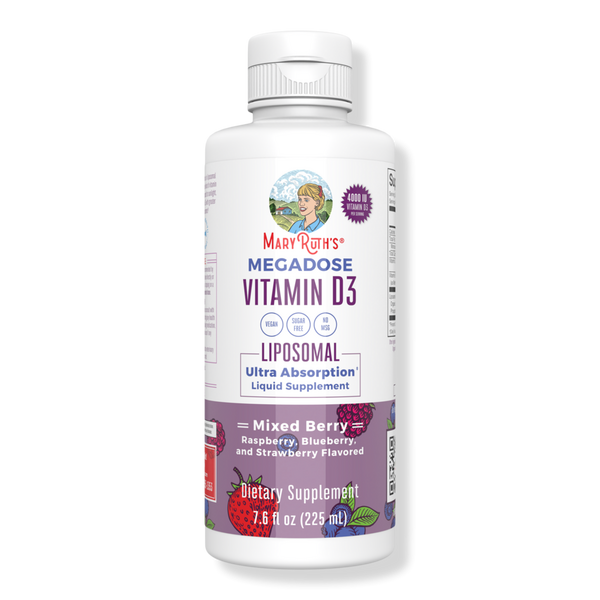 MaryRuth's Megadose Vitamin D3 Liposomal Mixed Berry #1