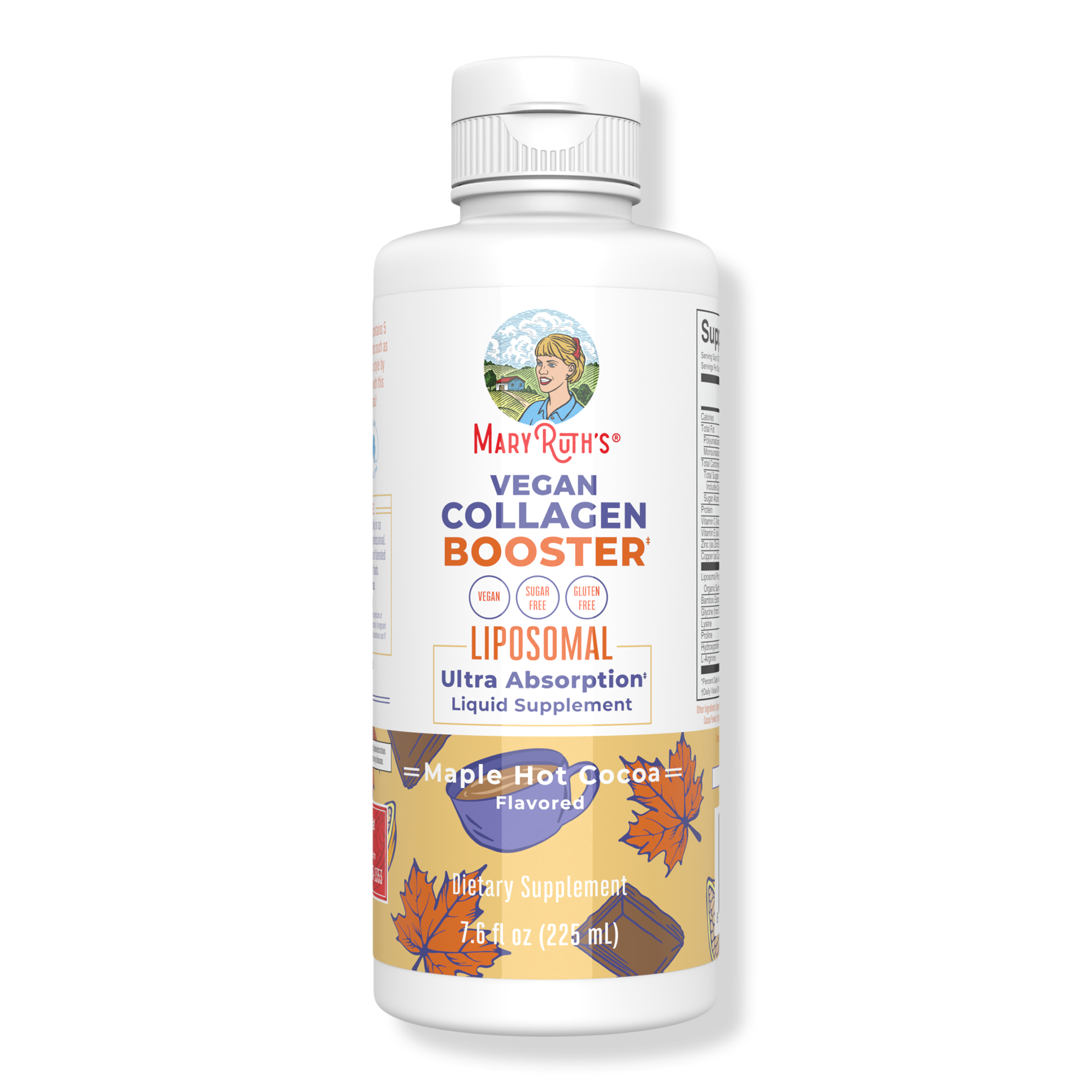 MaryRuth's Vegan Collagen Booster Liposomal Maple Hot Cocoa #1