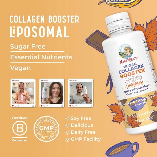 MaryRuth's Vegan Collagen Booster Liposomal Maple Hot Cocoa #3