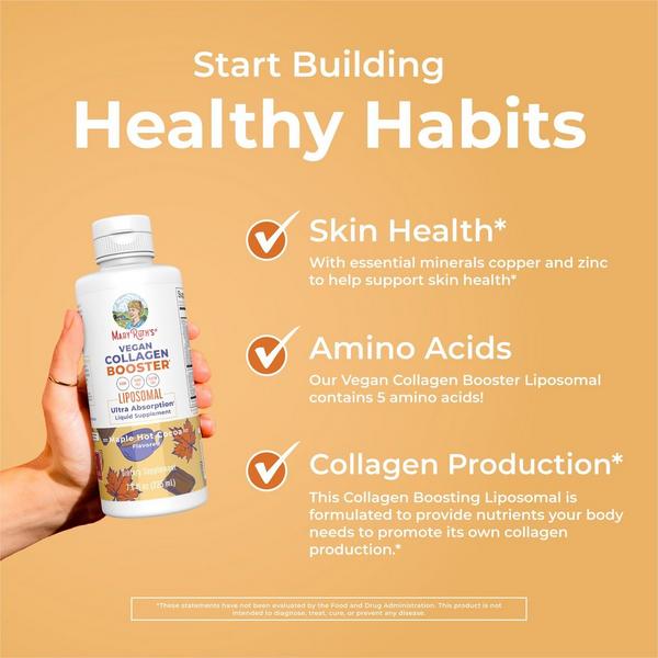 MaryRuth's Vegan Collagen Booster Liposomal Maple Hot Cocoa #4
