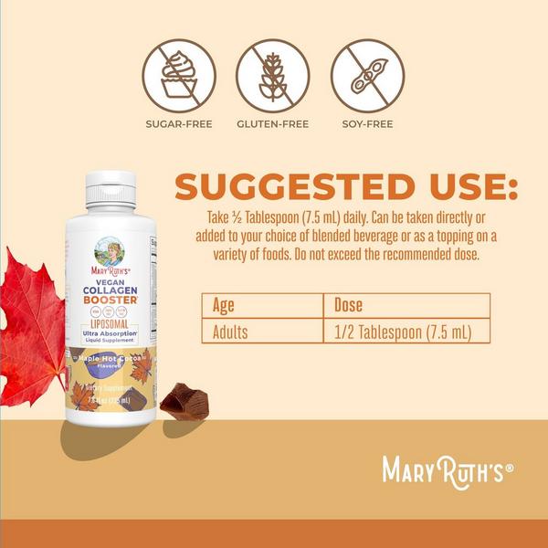 MaryRuth's Vegan Collagen Booster Liposomal Maple Hot Cocoa #5