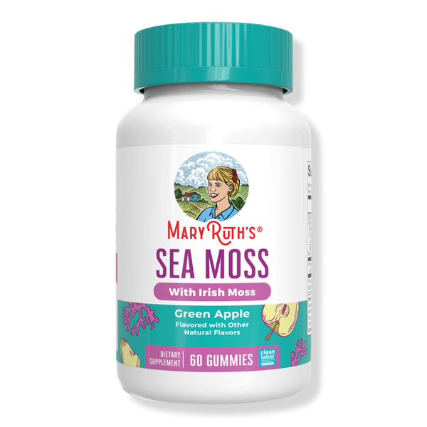 MaryRuth's Sea Moss Gummies Green Apple #1
