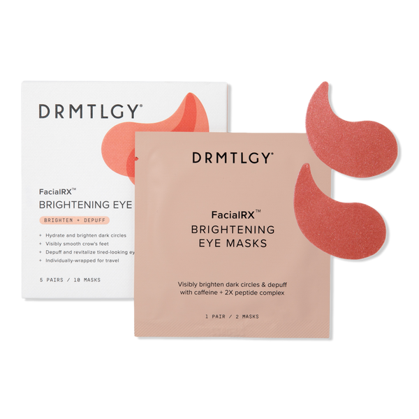 DRMTLGY FacialRX Brightening Eye Masks with Peptides and Hyaluronic Acid #1