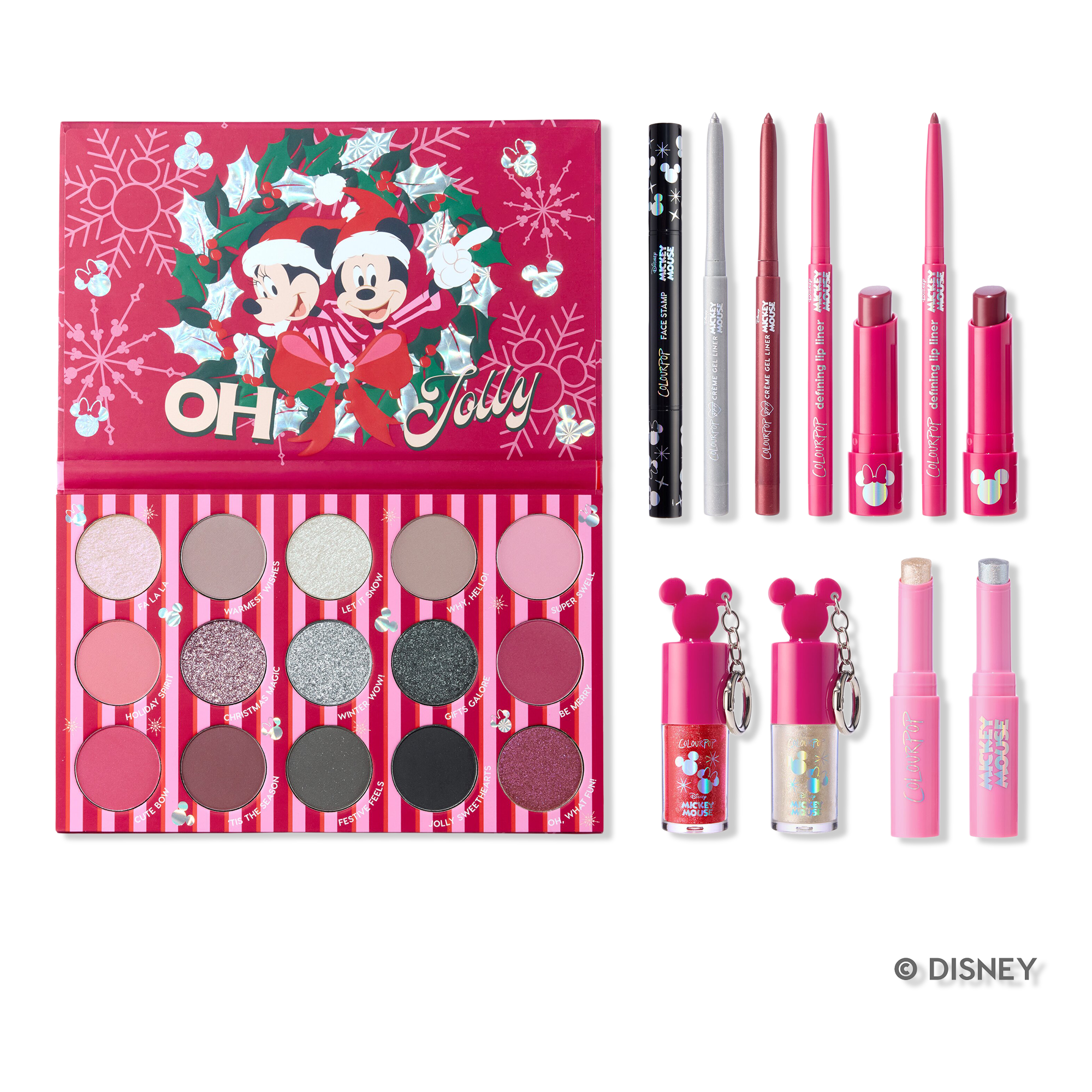 ColourPop ColourPop X Disney’s A Very Mickey Christmas Holly Jolly Haul #1