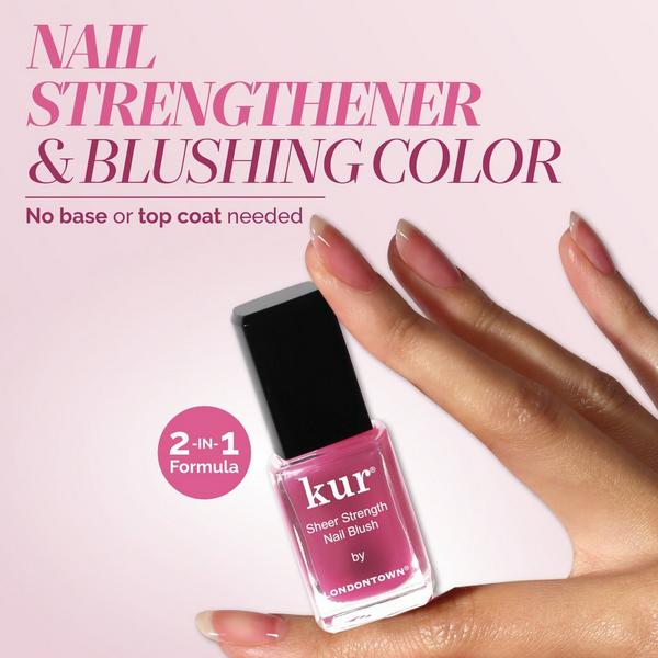 Londontown Sheer Strength Nail Blush - Hibiscus #2