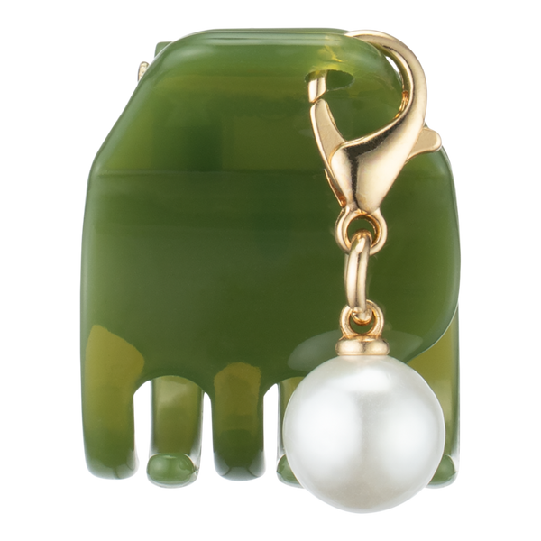 Conair Accessories Olive Claw Clip Set with Pearl & Stone Charms #4