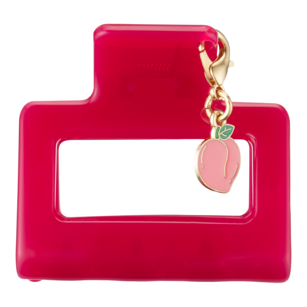 Conair Accessories Berry Claw Clip Set with Peach & Cherry Charms #3